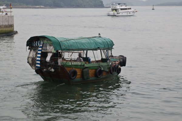 Fischerboot in Sai Kung