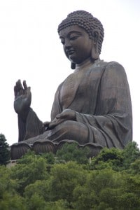 Tian Tan Buddha Statue in Hong Kong Lantau Peak