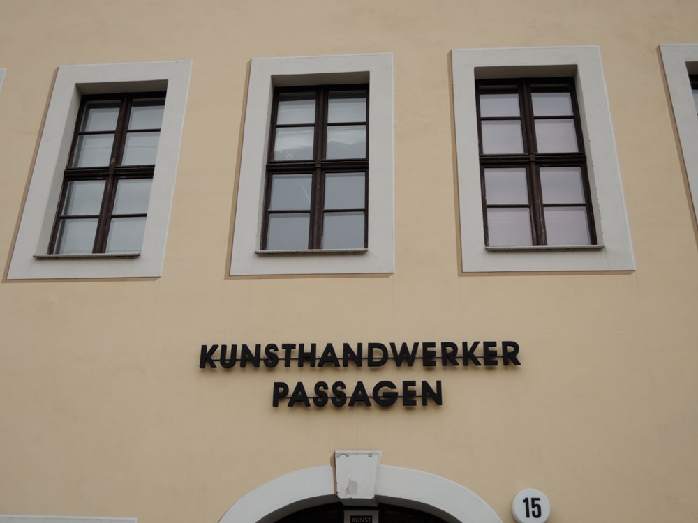 Kunsthandwerker-Passagen in Dresdens Neustadt